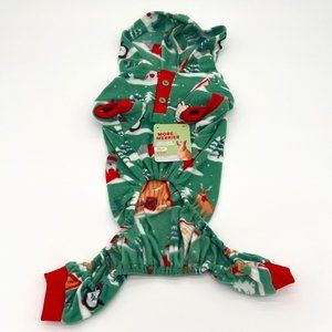 NWT 🥀 More & Merrier Christmas Cozy Cabin Pet Pajamas